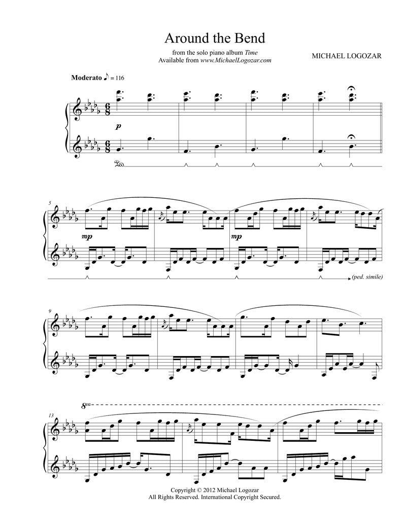 Around the Bend - Sheet Music Download