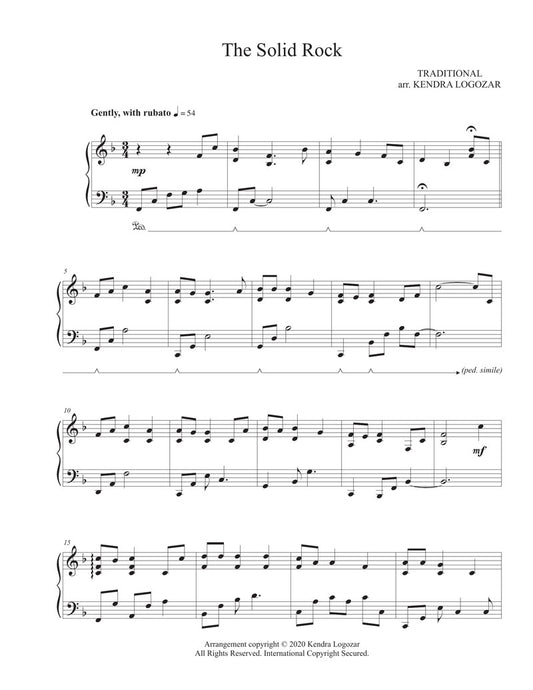 Kendra Logozar - The Solid Rock - Sheet Music Download