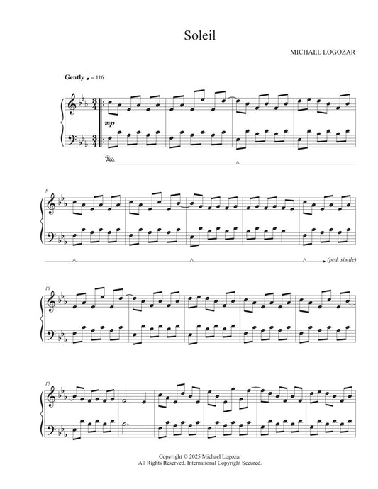 Michael Logozar - Soleil - Sheet Music Download