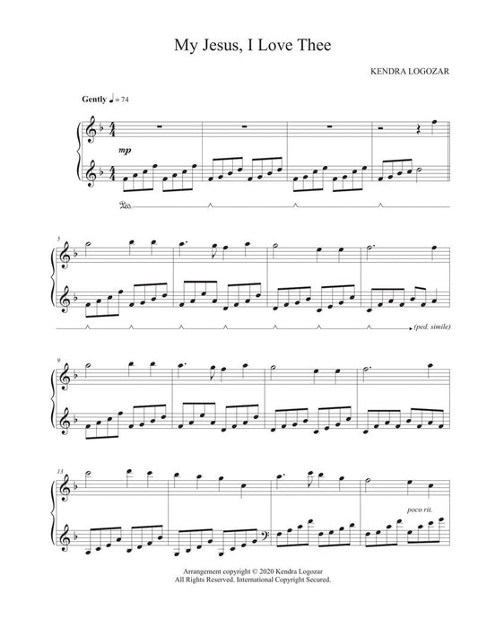 My Jesus I Love Thee - Sheet Music Download