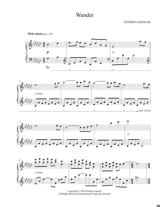 Wander - Sheet Music Download