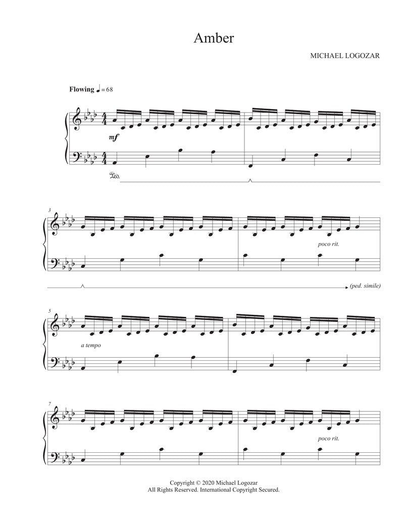 Amber - Sheet Music Download