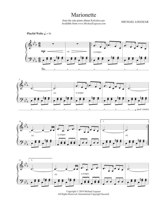 Marionette - Sheet Music Download