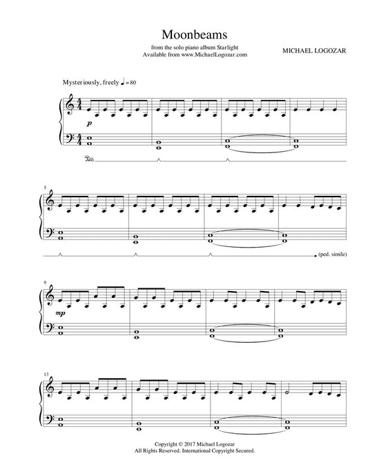 Moonbeams - Sheet Music Download