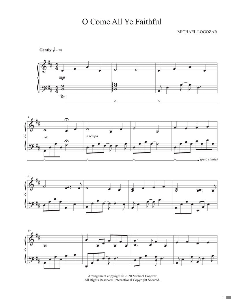 O Come All Ye Faithful - Sheet Music Download