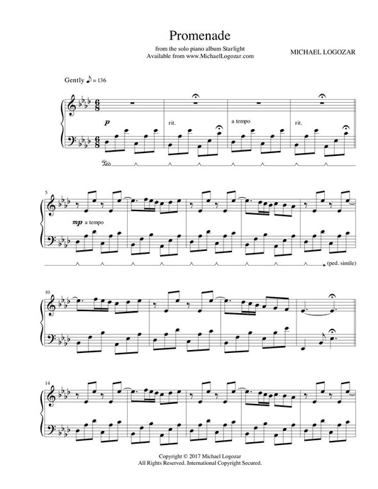 Promenade - Sheet Music Download
