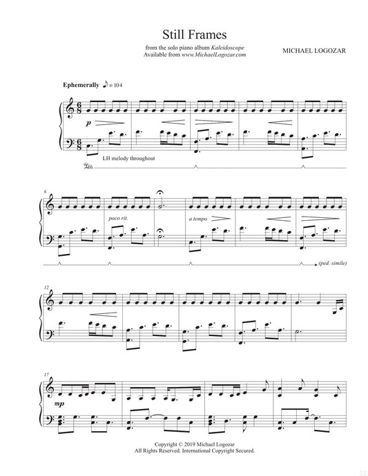 Still Frames - Sheet Music Download