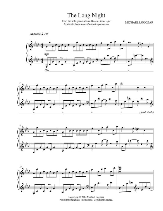 The Long Night - Sheet Music Download