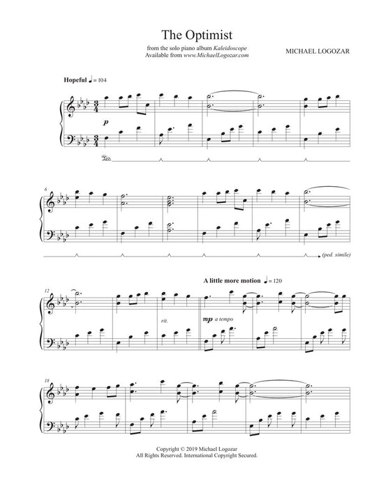 The Optimist - Sheet Music Download