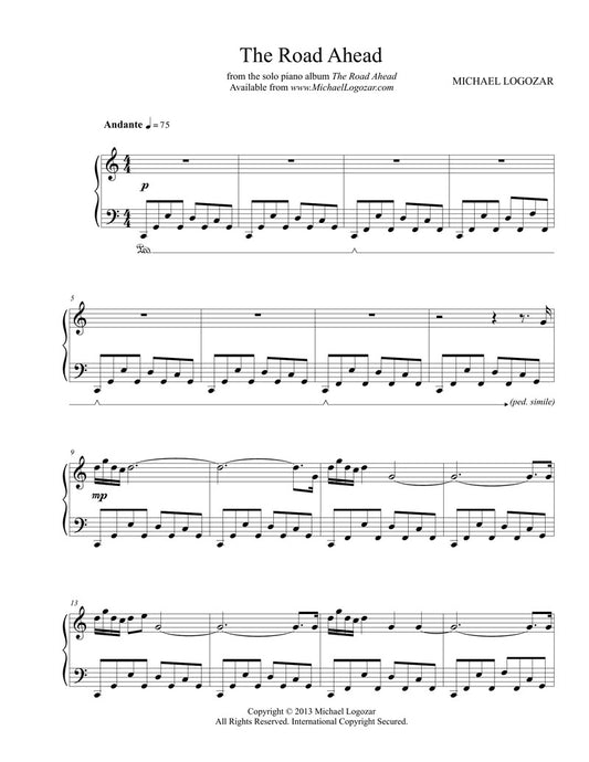 The Road Ahead - Sheet Music Download