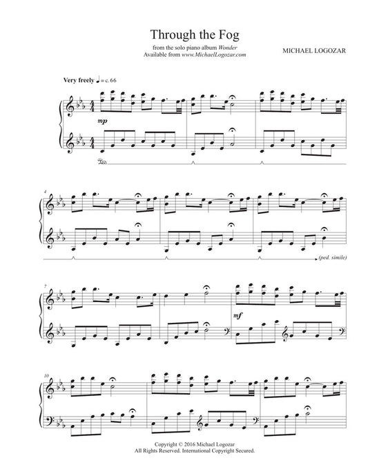 Through the Fog - Sheet Music Download