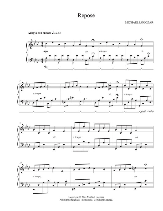 Michael Logozar - Repose - Sheet Music Download